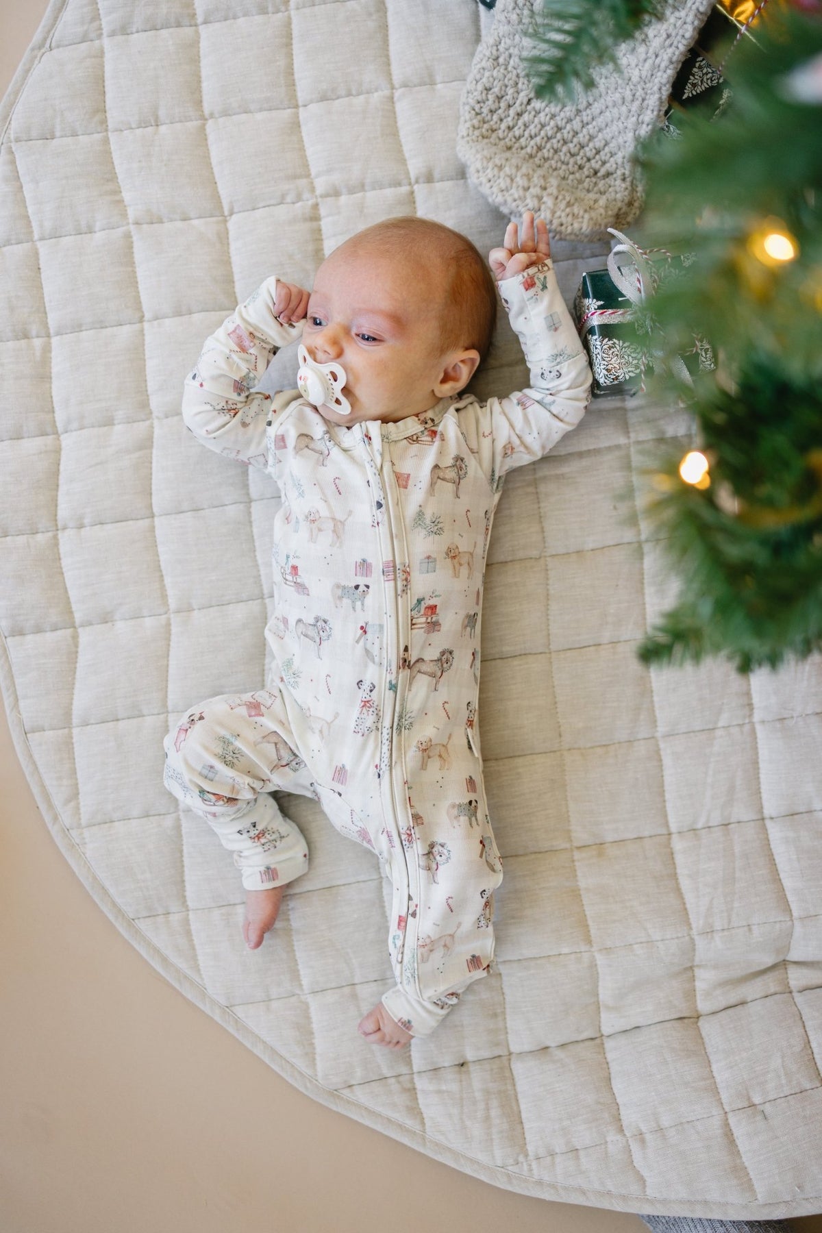 Santa Paws Bamboo Zippy Pajamas - Shop Avnu