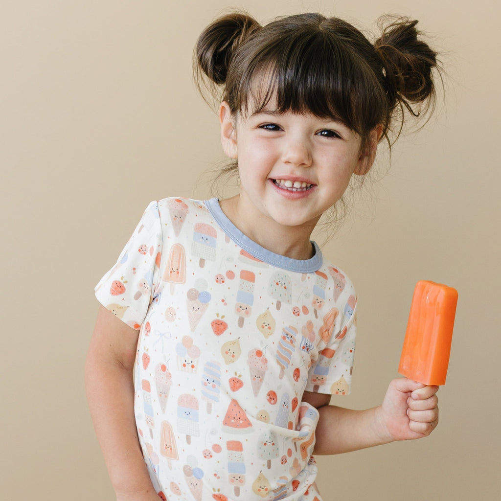 Sweet Summertime 2pc Bamboo Pajamas - Shop Avnu