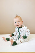 North Pole Pals Bamboo Zippy Romper *0/3m left - Shop Avnu
