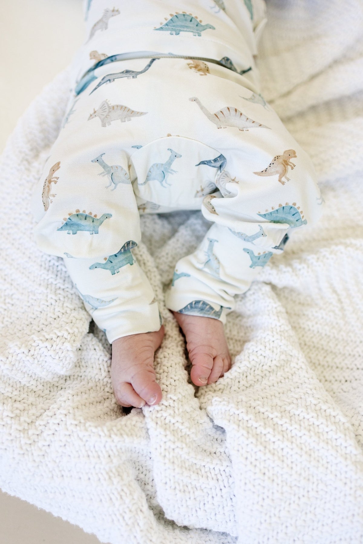 Snugglesaurus 2pc Henley Bamboo Pajamas - Sizes Newborn & Up! - Shop Avnu