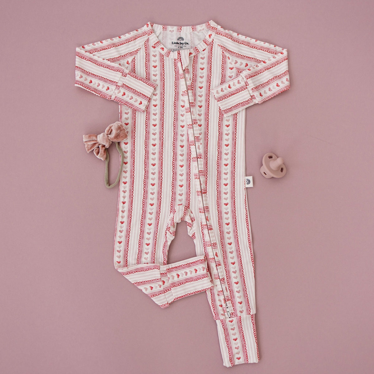 Laced with Love Bamboo Zippy Pajamas - Shop Avnu