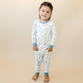 M is for Monsters 2pc Bamboo Pajamas - Shop Avnu