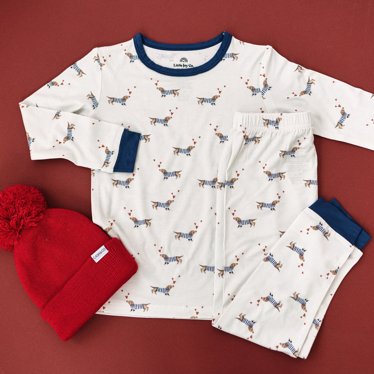 Puppy Love 2pc Bamboo Pajamas - Shop Avnu
