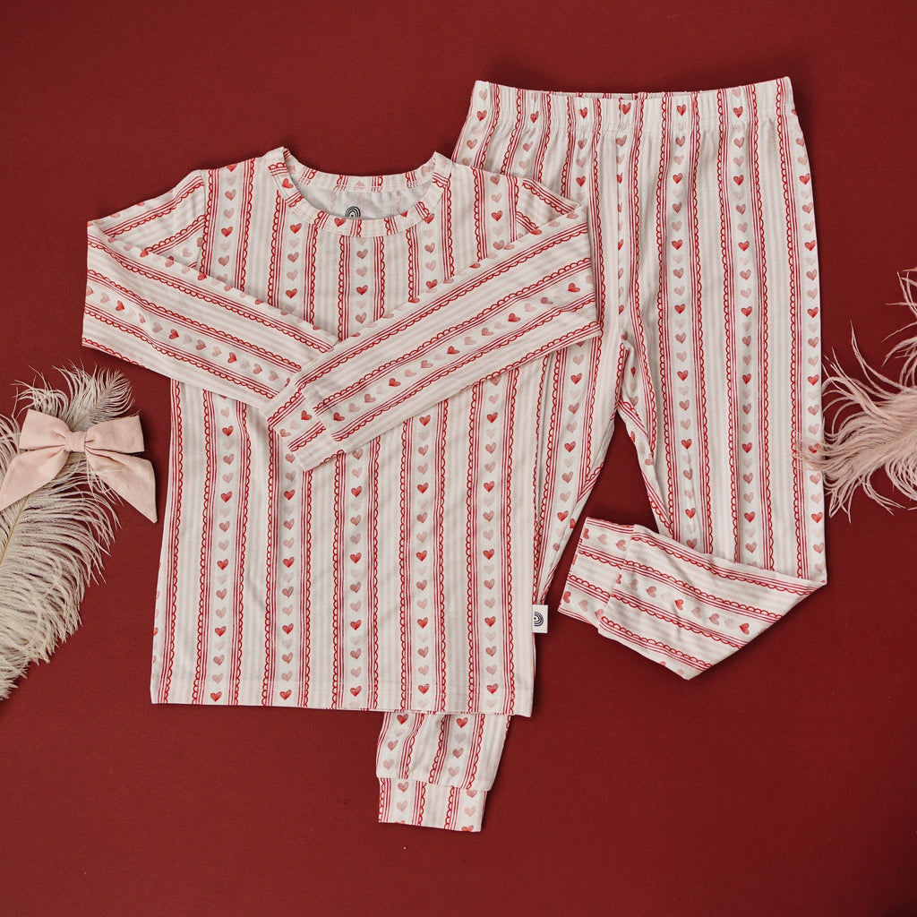 Laced with Love 2pc Bamboo Pajamas - Shop Avnu