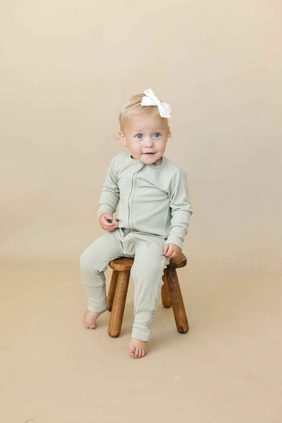 Solid Ribbed Bamboo Zippy Romper - more colors - Shop Avnu