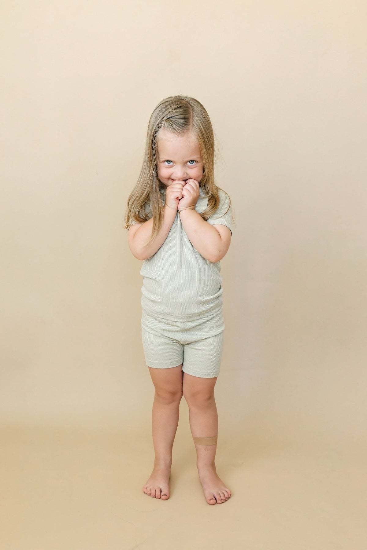 Solid Ribbed Bamboo 2pc Pajamas - more colors - Shop Avnu