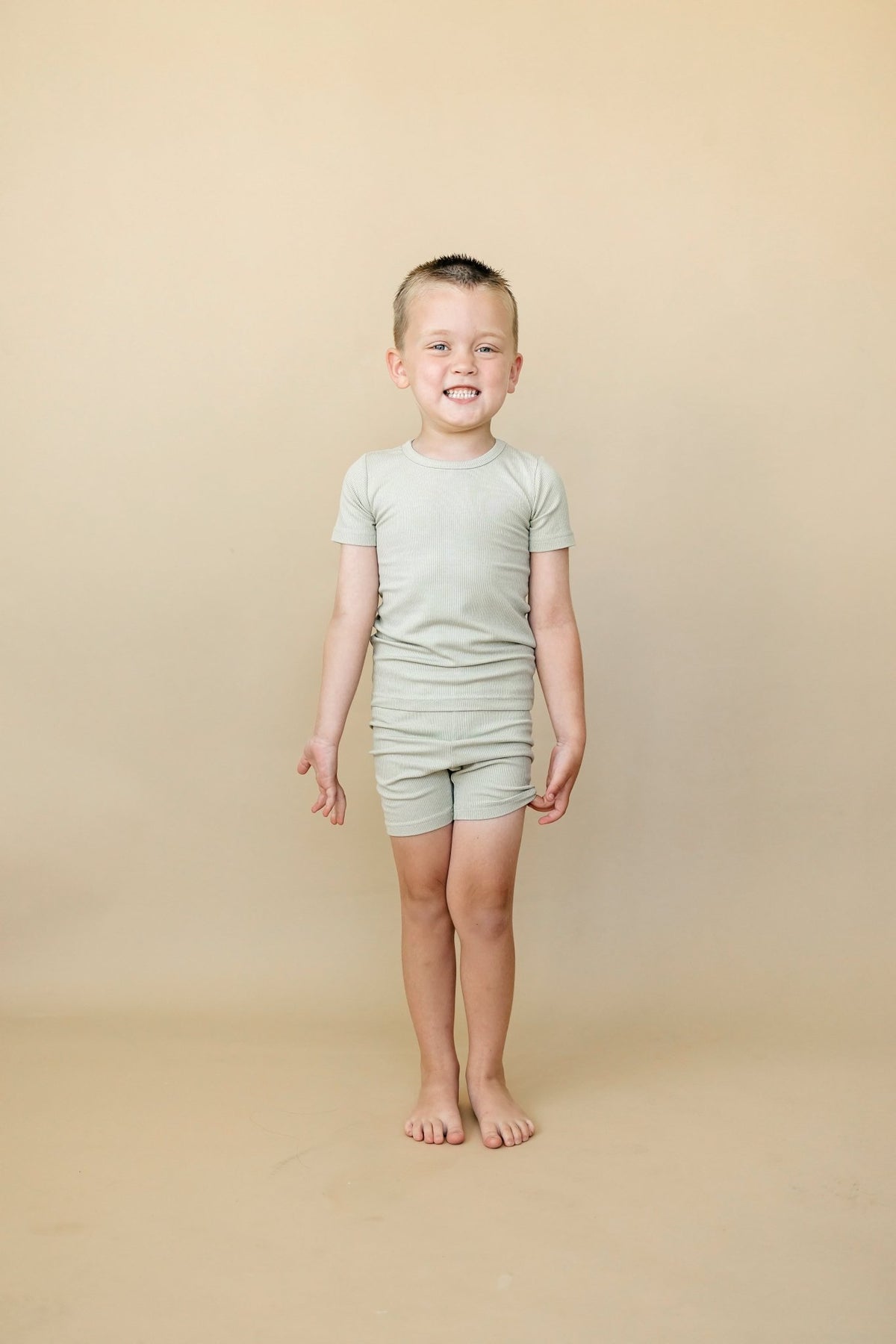 Solid Ribbed Bamboo 2pc Pajamas - more colors - Shop Avnu