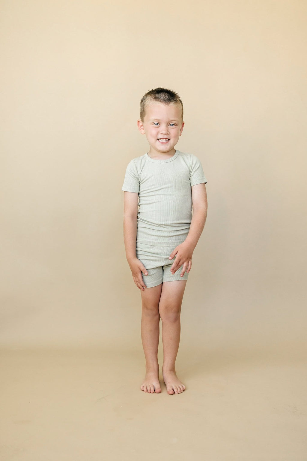 Solid Ribbed Bamboo 2pc Pajamas - more colors - Shop Avnu