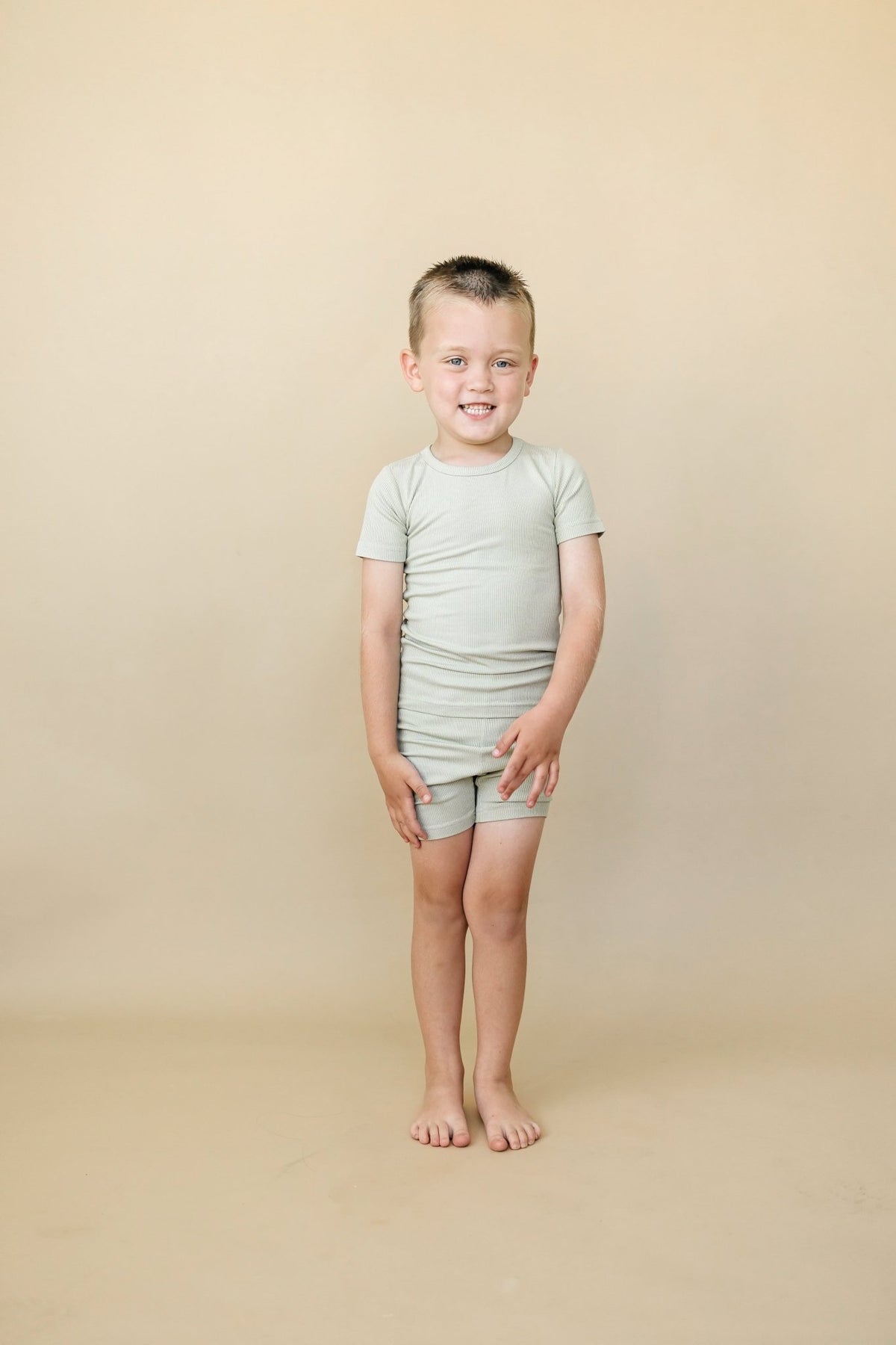 Solid Ribbed Bamboo 2pc Pajamas - more colors - Shop Avnu