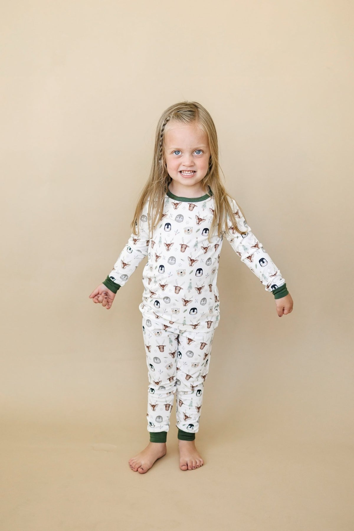 North Pole Pals 2pc Bamboo Pajamas - Shop Avnu