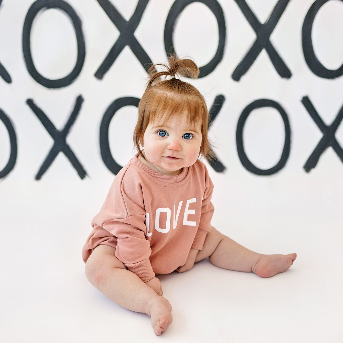 Loved Sweatshirt Romper - more colors - Shop Avnu