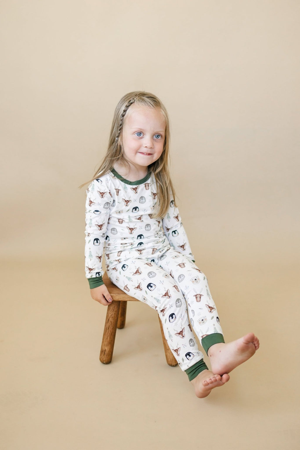 North Pole Pals 2pc Bamboo Pajamas - Shop Avnu