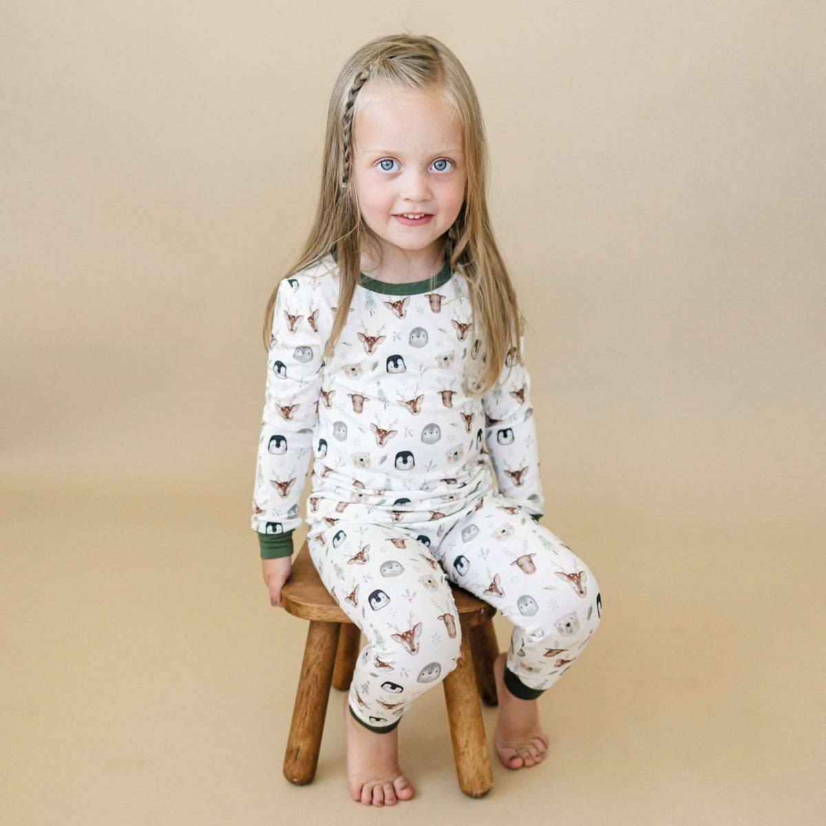 North Pole Pals 2pc Bamboo Pajamas - Shop Avnu
