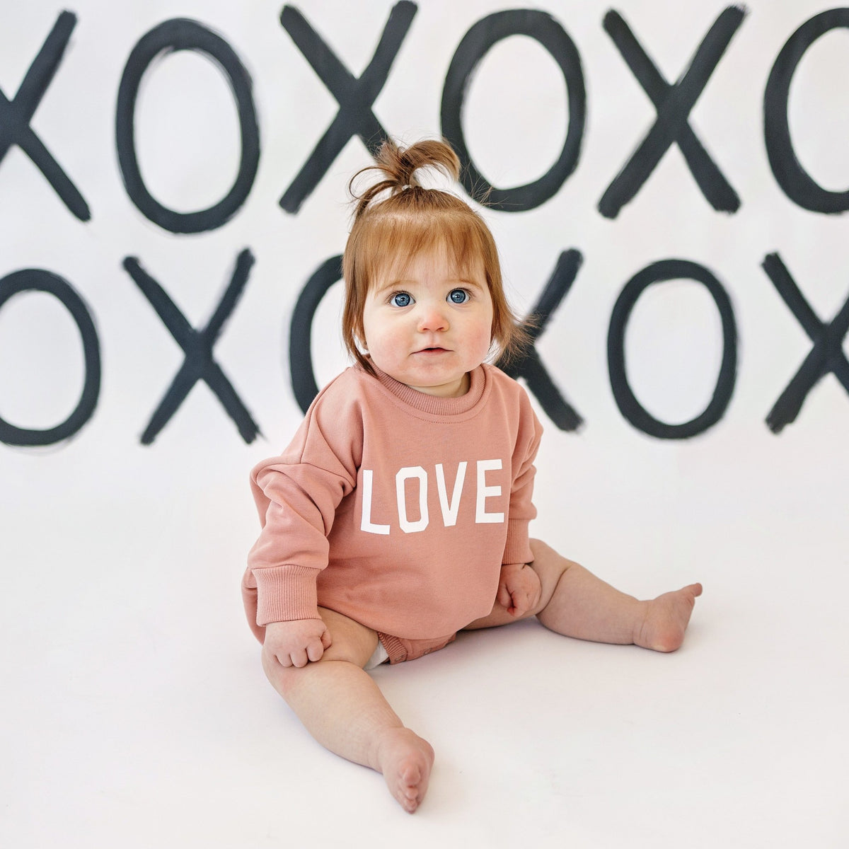 Loved Sweatshirt Romper - more colors - Shop Avnu