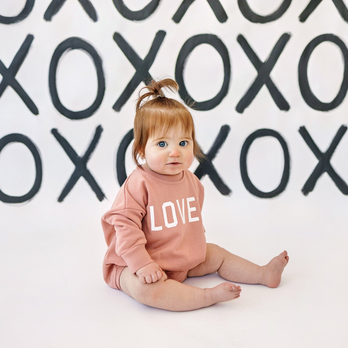 Loved Sweatshirt Romper - more colors - Shop Avnu