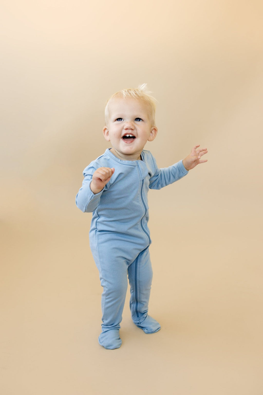 Bamboo Footed Bamboo Zippy Pajamas - Shop Avnu