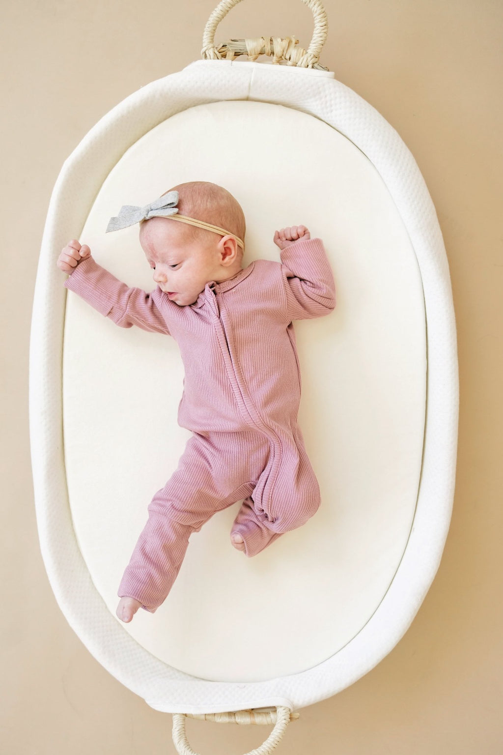 Solid Ribbed Bamboo Zippy Romper - more colors - Shop Avnu
