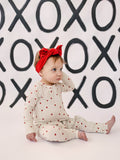 Tiny Hearts Bamboo Zippy Pajamas - Shop Avnu