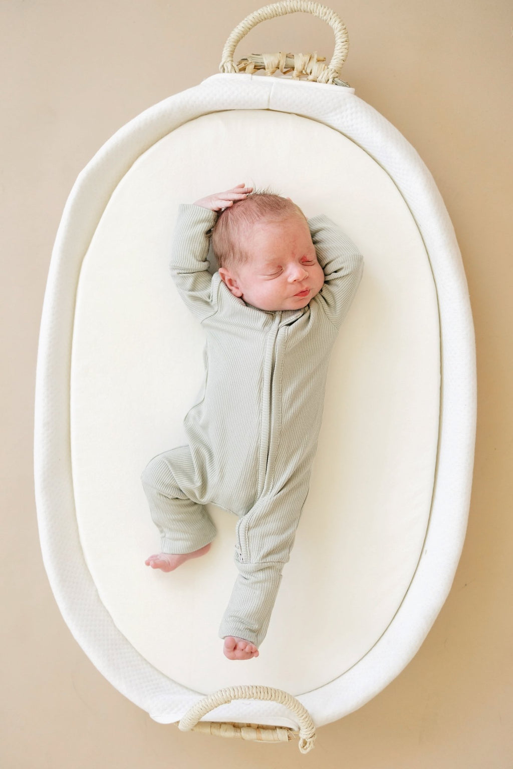 Solid Ribbed Bamboo Zippy Romper - more colors - Shop Avnu