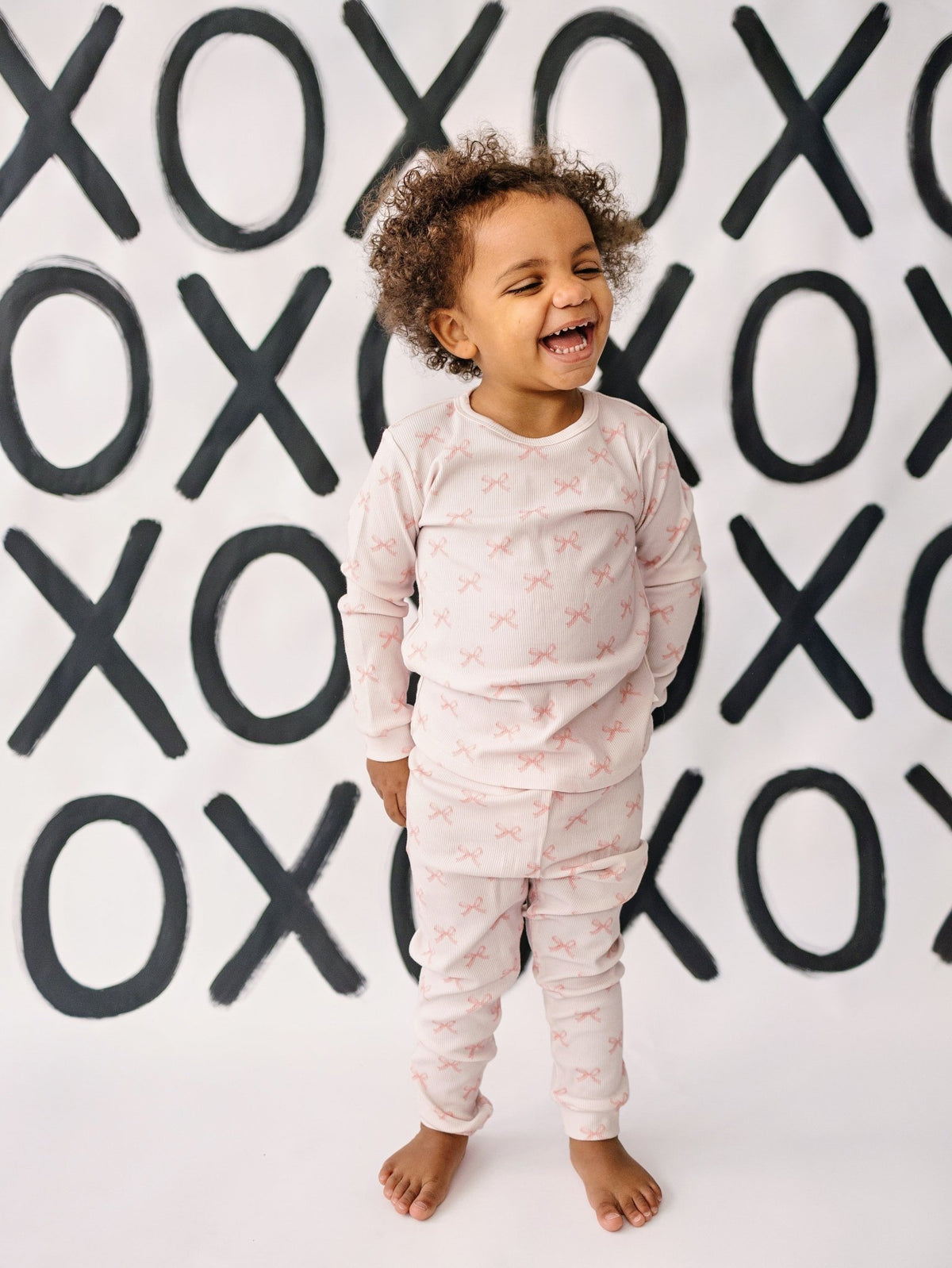 Blushing Bows 2pc Bamboo Pajamas - Shop Avnu