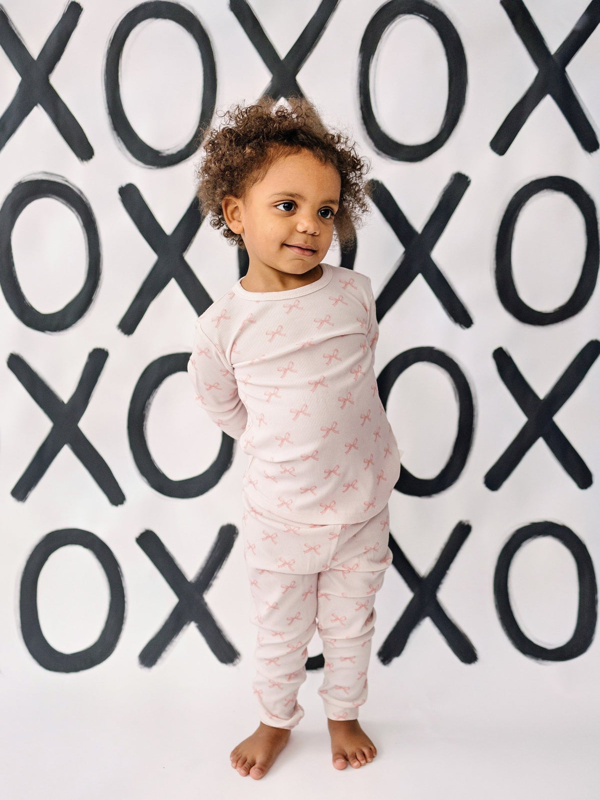 Blushing Bows 2pc Bamboo Pajamas - Shop Avnu