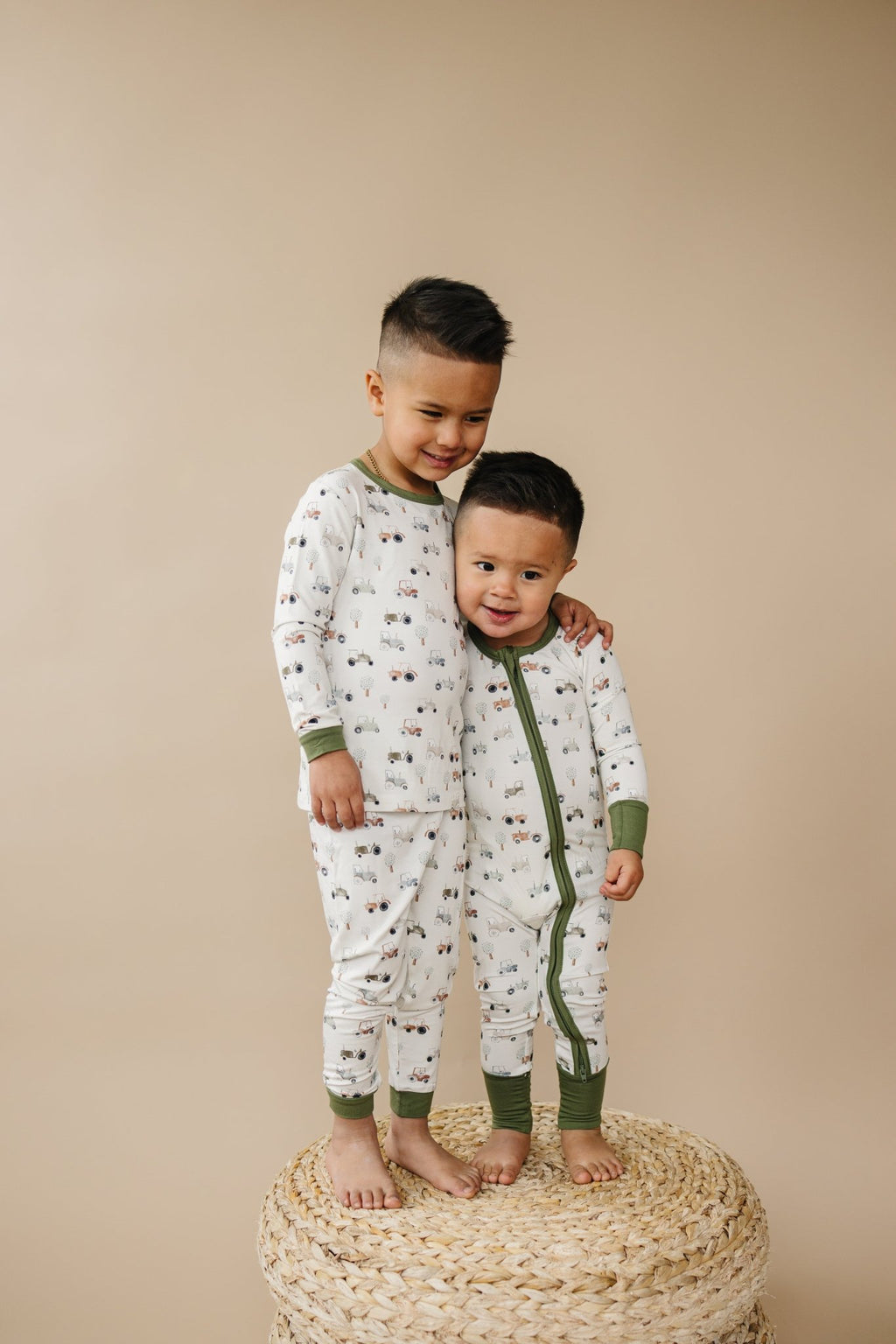Tiny Tractors 2pc Bamboo Pajamas - Shop Avnu