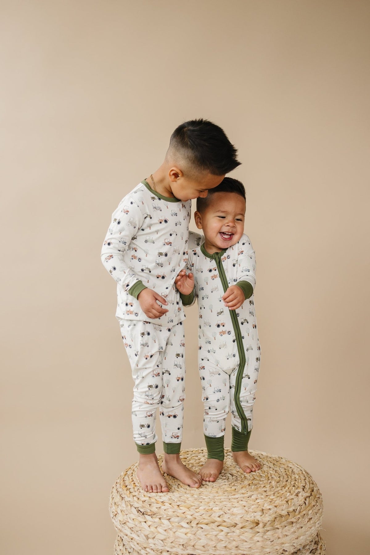 Tiny Tractors 2pc Bamboo Pajamas - Shop Avnu