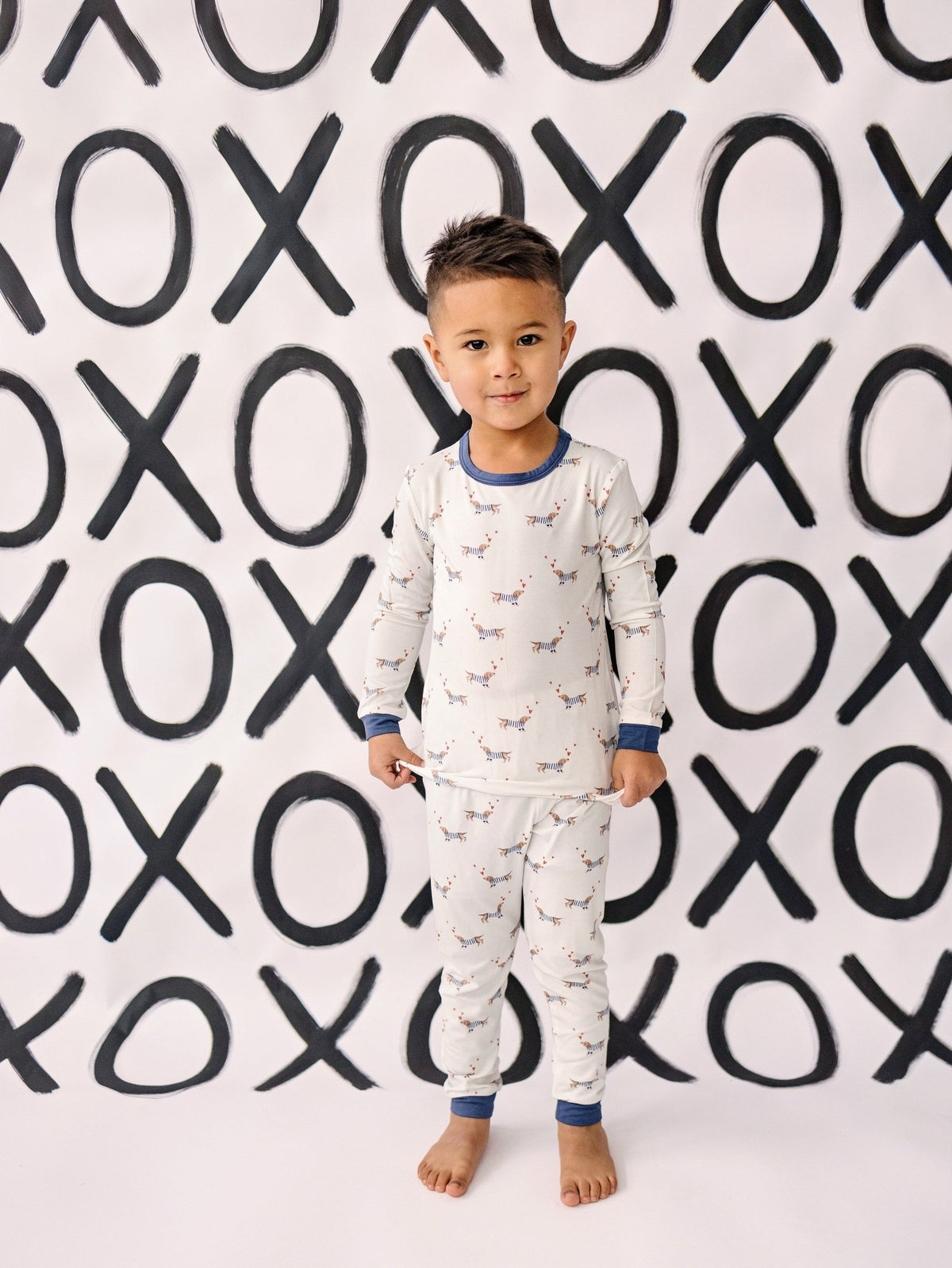 Puppy Love 2pc Bamboo Pajamas - Shop Avnu