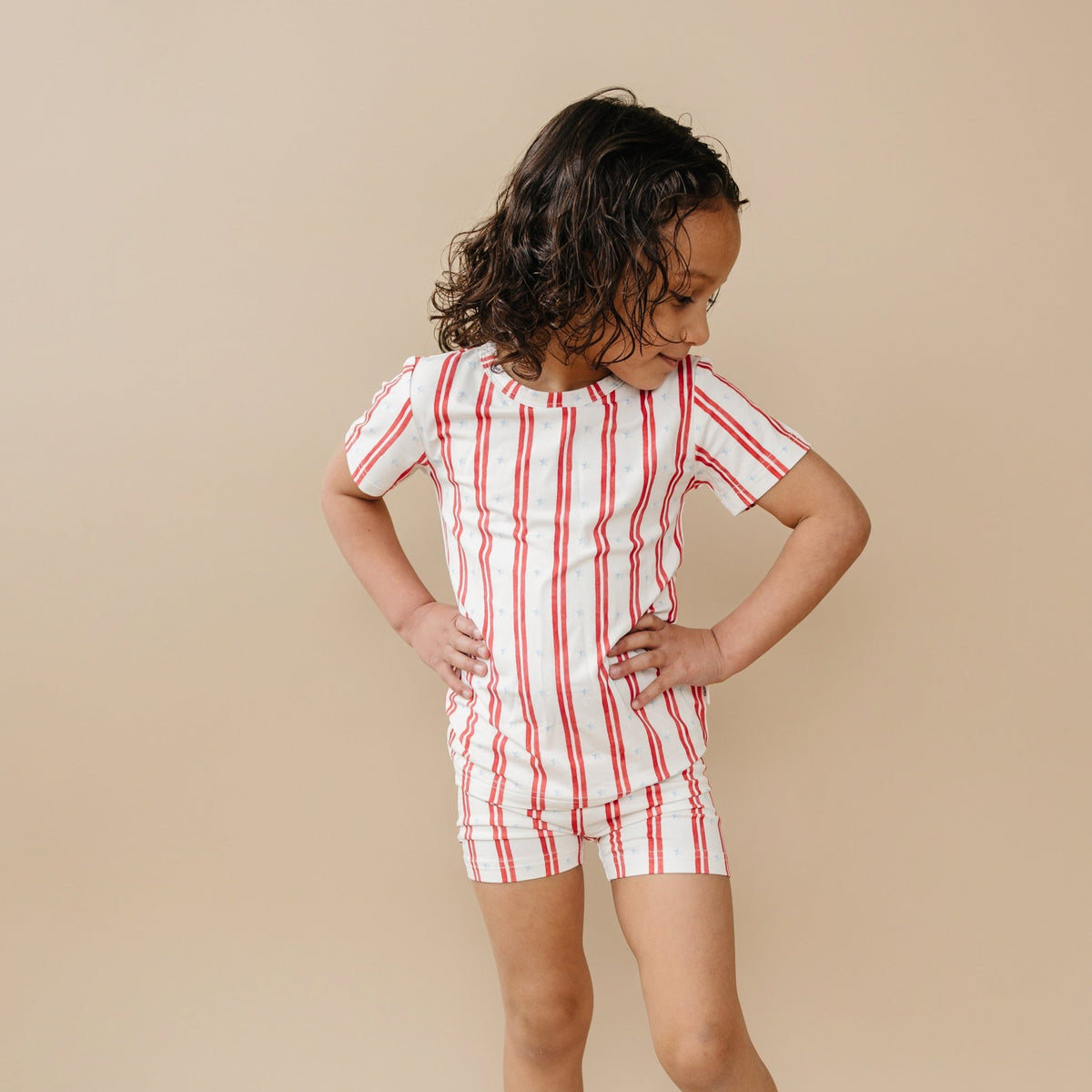 Stars & Stripes 2pc Bamboo Pajamas - Shop Avnu