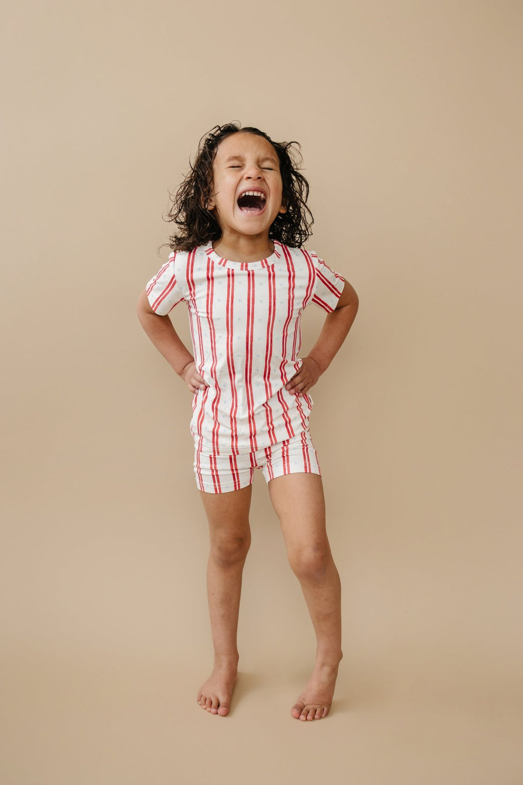 Stars & Stripes 2pc Bamboo Pajamas - Shop Avnu