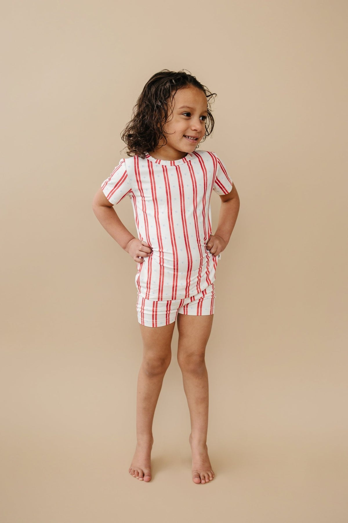 Stars & Stripes 2pc Bamboo Pajamas - Shop Avnu