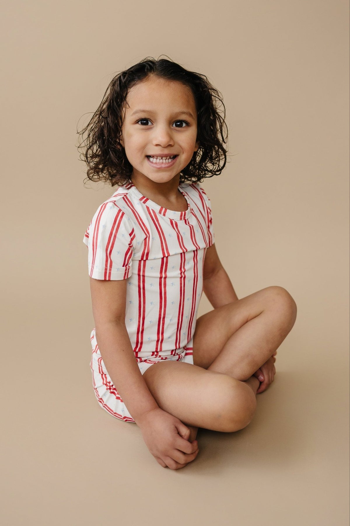 Stars & Stripes 2pc Bamboo Pajamas - Shop Avnu