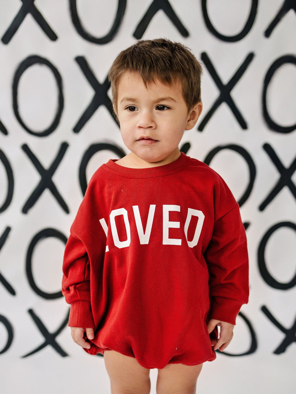 Loved Sweatshirt Romper - more colors - Shop Avnu