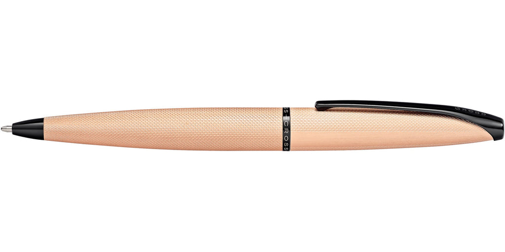 ATX® Brushed Rose Gold Ballpoint Pen