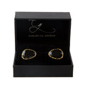 Men's Cufflink Set - Black Onyx