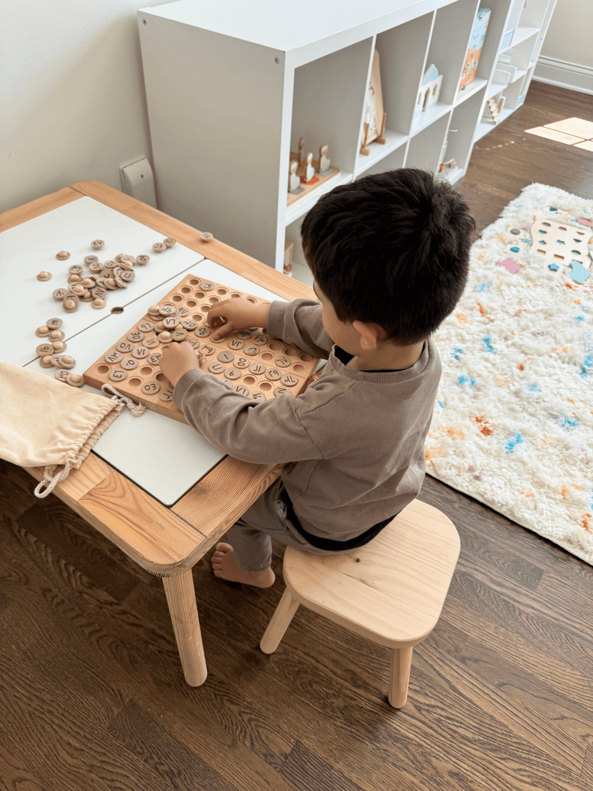 Montessori Hundred Board x 99 Names of Allah - Shop Avnu