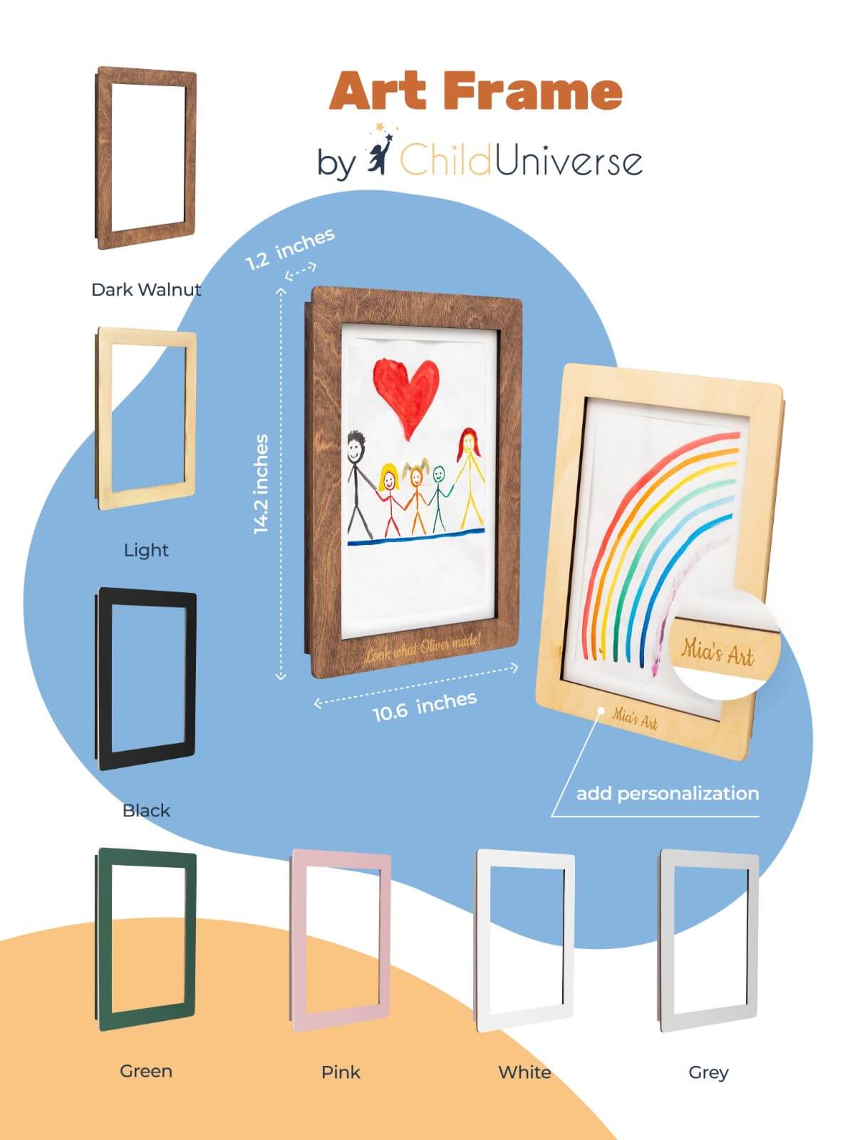 Kids Art Display Frame
