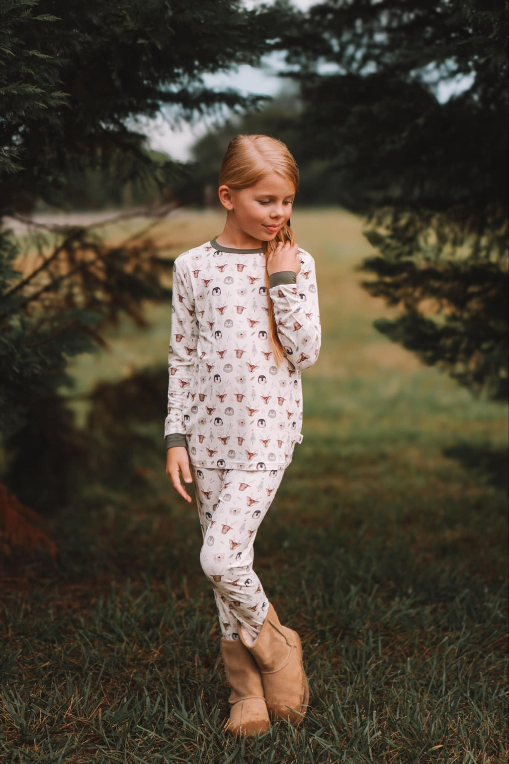 North Pole Pals 2pc Bamboo Pajamas - Shop Avnu