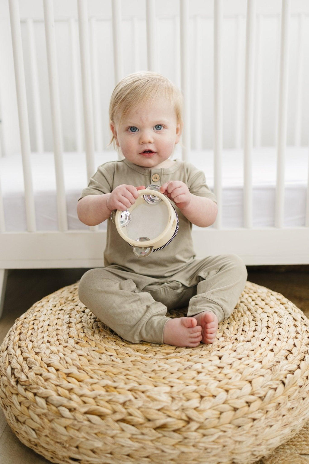 Bamboo Henley Romper - Shop Avnu