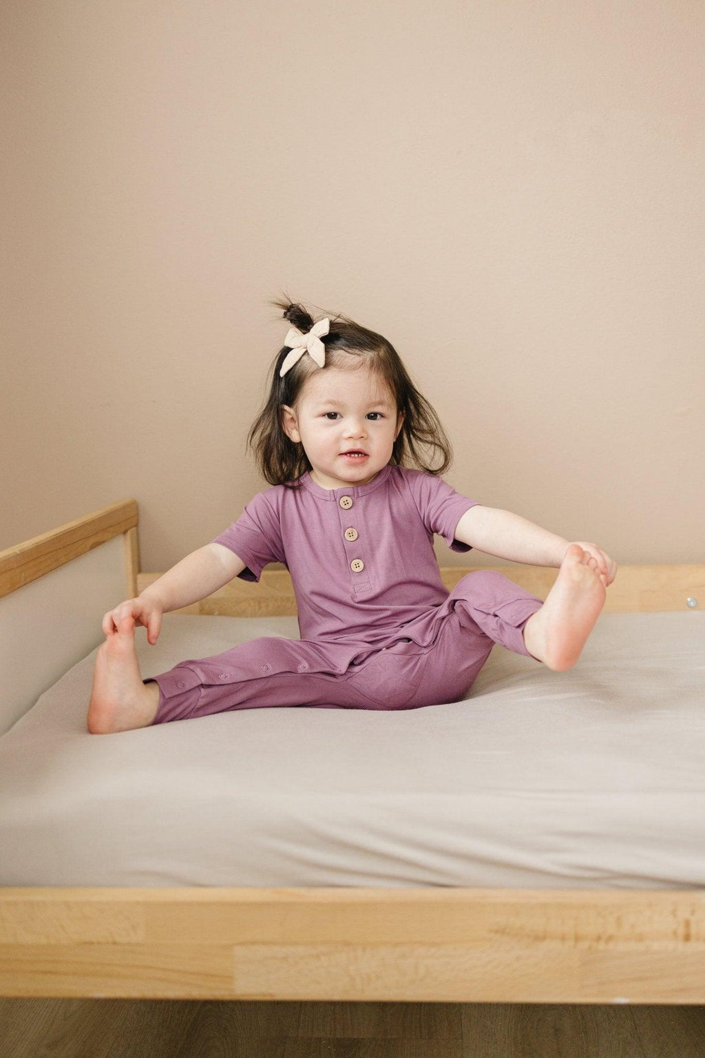 Bamboo Henley Romper - Shop Avnu