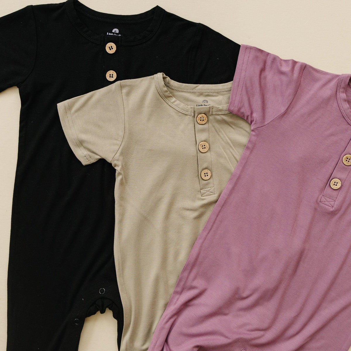 Bamboo Henley Romper - Shop Avnu
