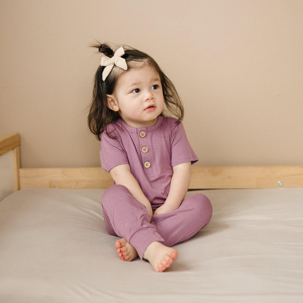 Bamboo Henley Romper - Shop Avnu