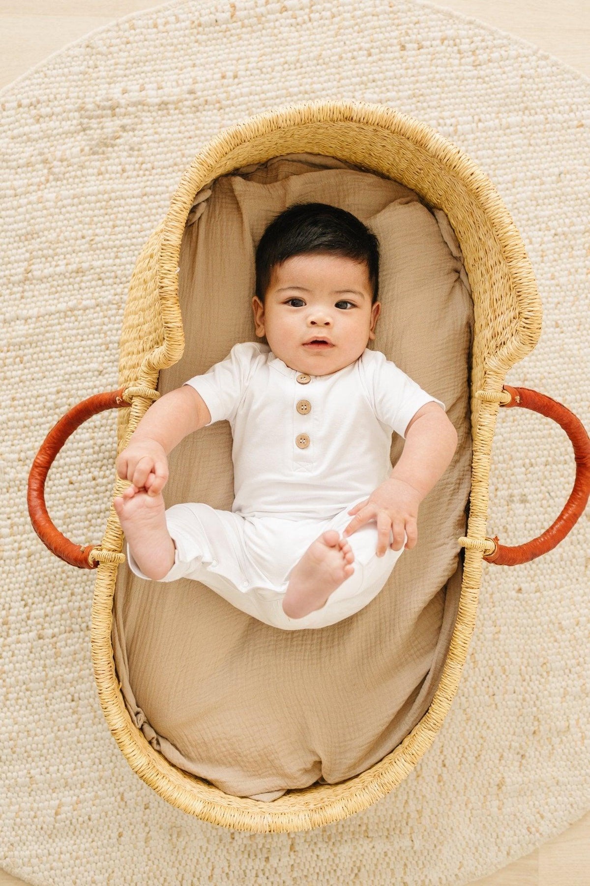 Bamboo Henley Romper - Shop Avnu