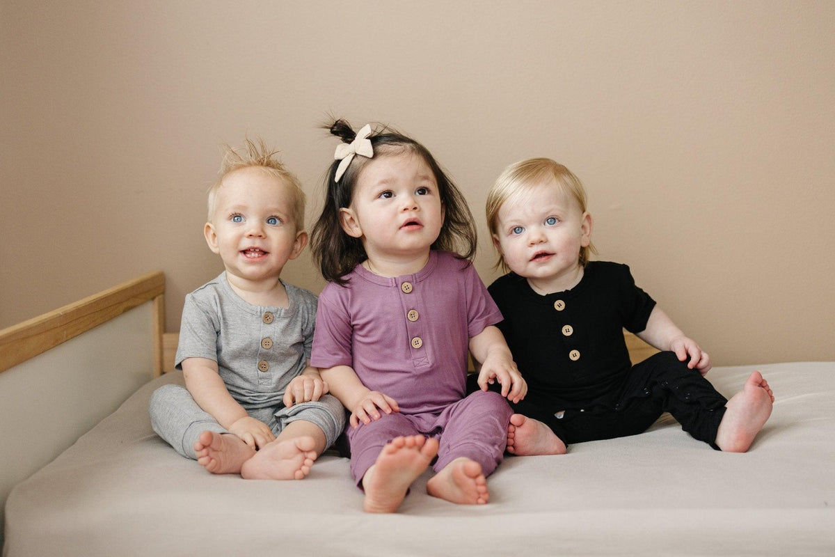 Bamboo Henley Romper - Shop Avnu