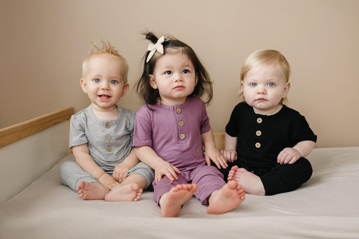 Bamboo Henley Romper - Shop Avnu