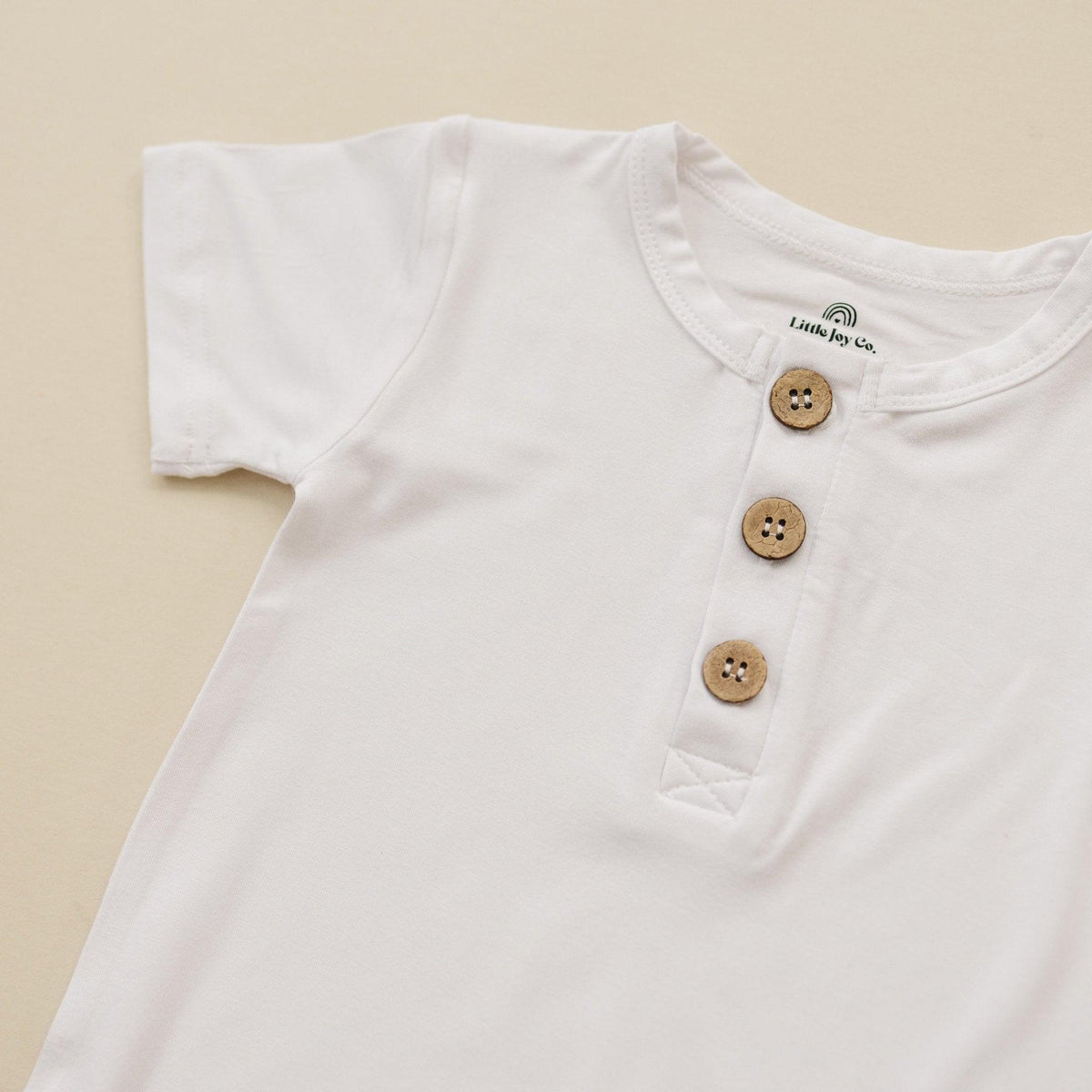Bamboo Henley Romper - Shop Avnu