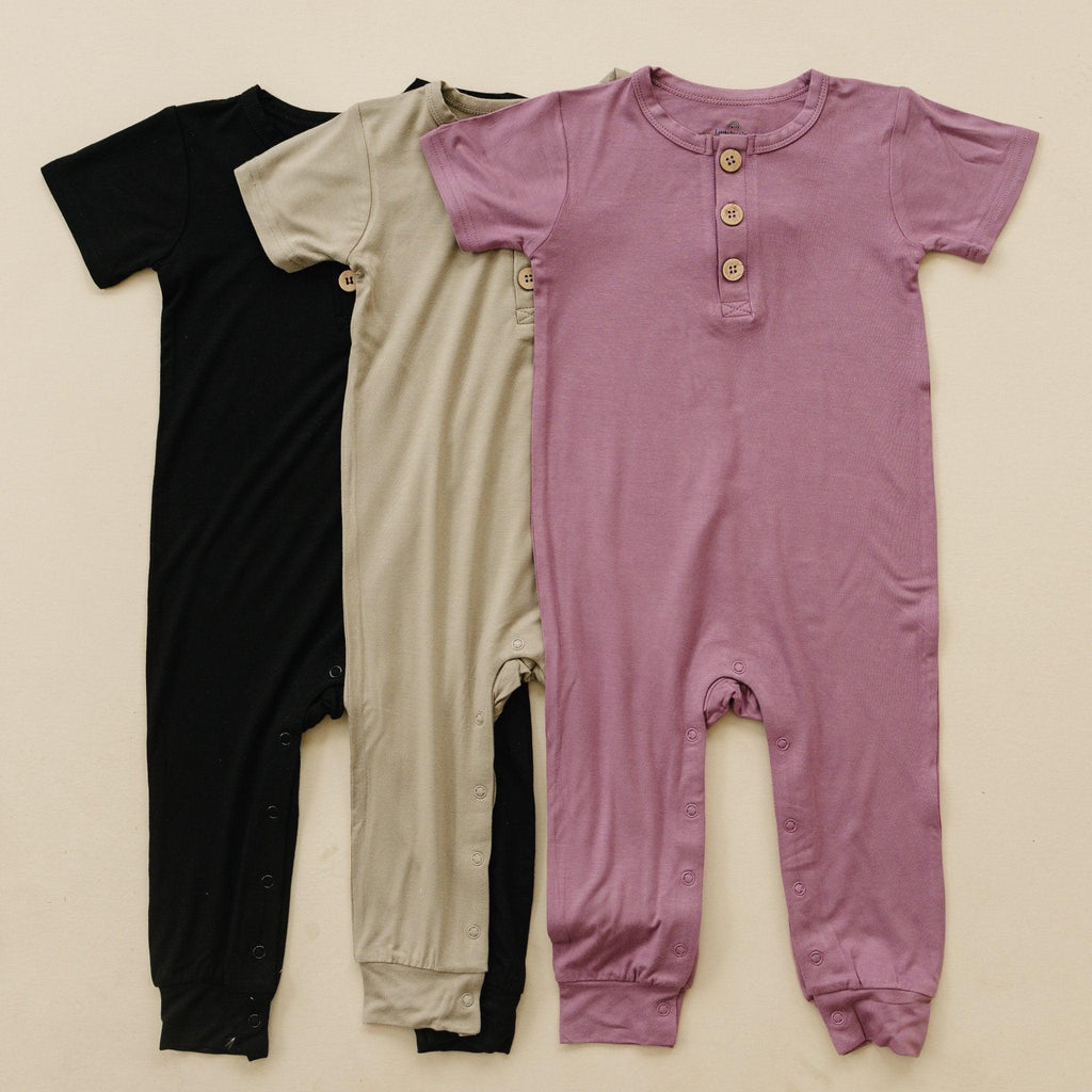 Bamboo Henley Romper - Shop Avnu