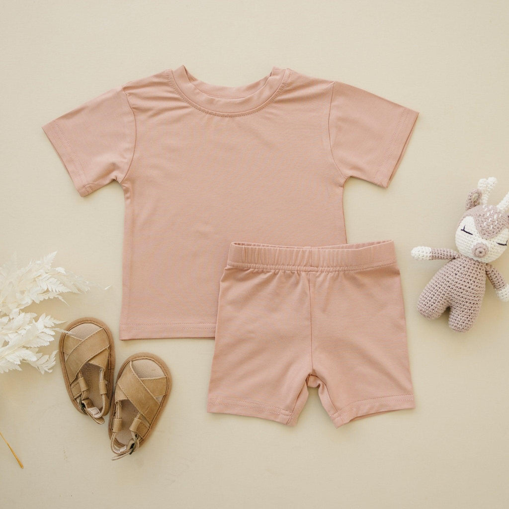Bamboo Tee & Bike Shorts - sold as separates - Shop Avnu