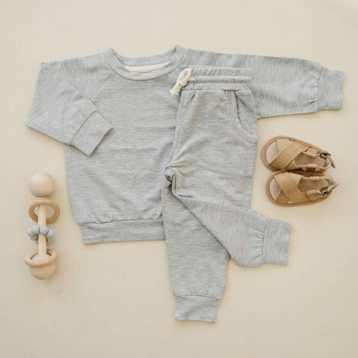 Bamboo Terry Crewneck Sweatshirt - Shop Avnu