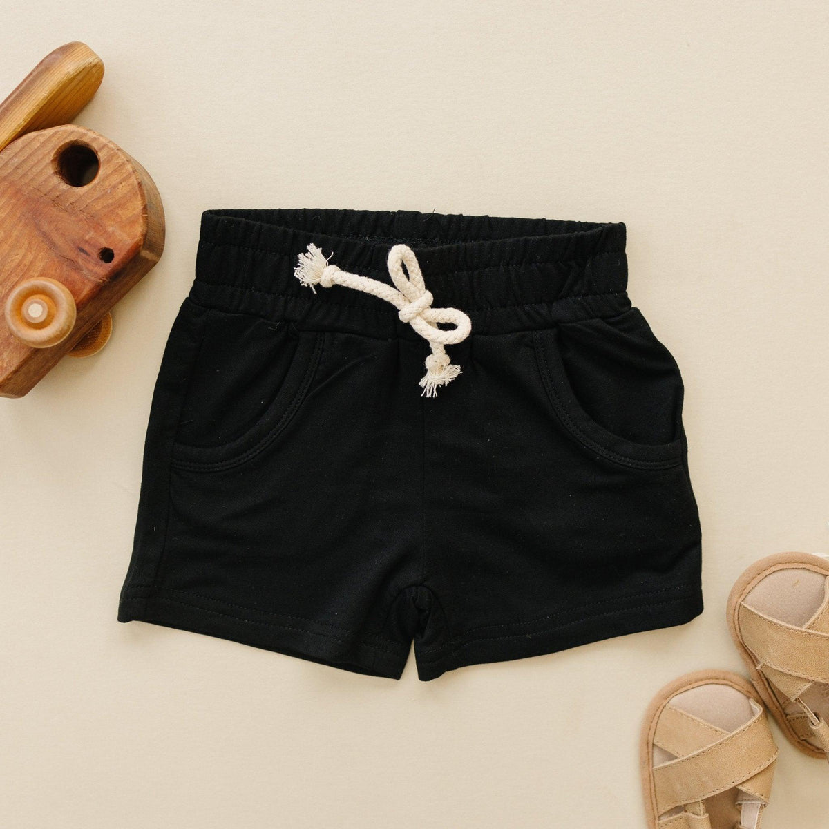 Bamboo Terry Drawstring Shorts - Shop Avnu